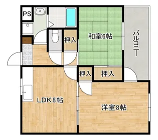 さくら【2階】の間取り