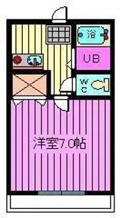 マーブル武蔵浦和【1階】の間取り