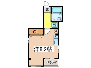 第2関口ビル【2階】の間取り