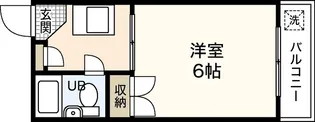 Associe中広【4階】の間取り