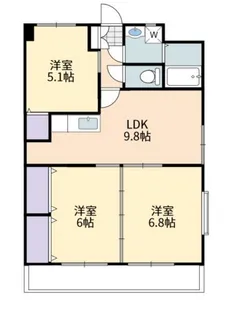 グランハーナ【2階】の間取り