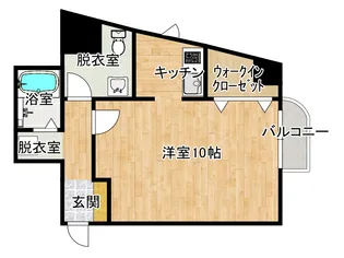 ジュウェル志家町【2階】の間取り