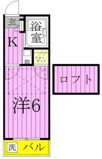 フジパレス八柱【1階】の間取り