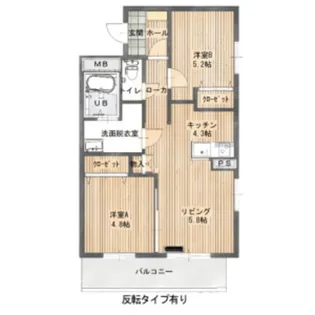 Solana【4階】の間取り