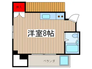 チェリーハイツ【3階】の間取り