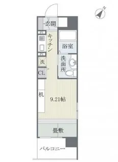 フェルト627【3階】の間取り