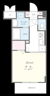 コンフォース堀切【3階】の間取り