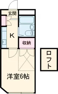 シャルマン請地【4階】の間取り