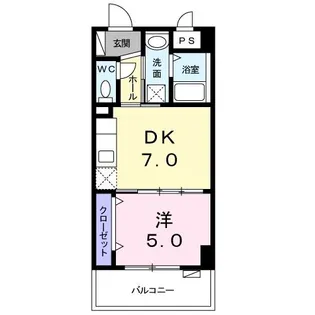 ルピナス【3階】の間取り