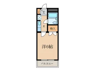 メゾン住吉【4階】の間取り