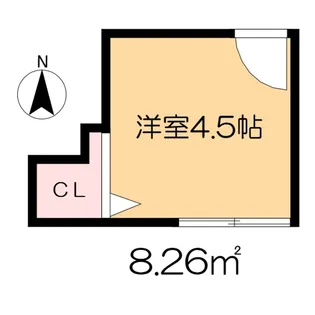 エンゼルハイツ 日本人限定【2階】の間取り