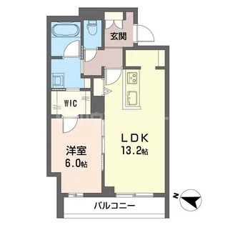 シャーメゾン アクシス【3階】の間取り