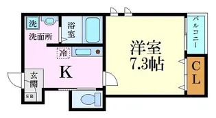 Grandtic Hinata【2階】の間取り