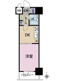 ダイアパレスいわき中央【10階】の間取り