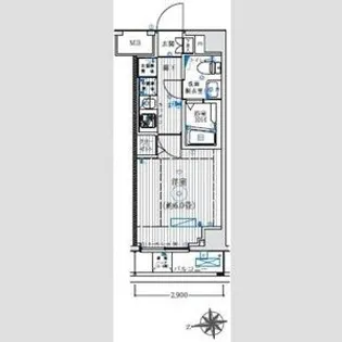 リライア大井町ヒルズ【4階】の間取り