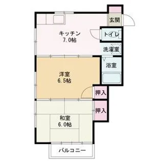 コーポウィル【2階】の間取り