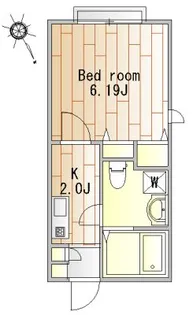 サニーヒル【2階】の間取り
