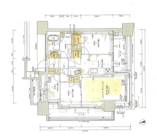 ザ・パークハウス上幟縮景園【3階】の間取り