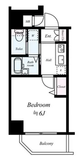 ロアール北新宿【3階】の間取り