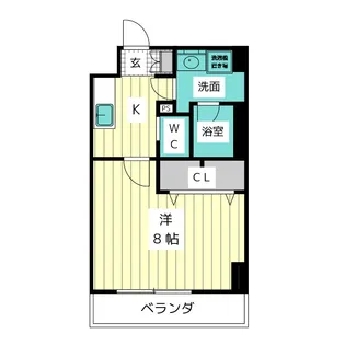 プロシード大須【3階】の間取り