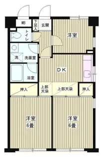 ガーデンハイム上北沢【2階】の間取り