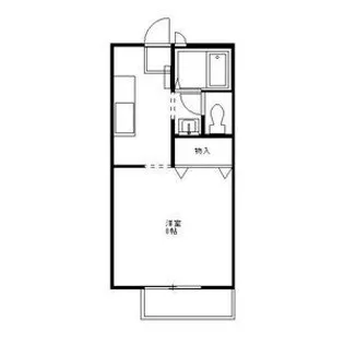 レイクヒル弐番館【2階】の間取り