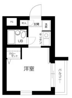 ジョイフル中野中央【2階】の間取り