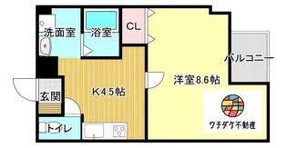 ソレイユビル【2階】の間取り