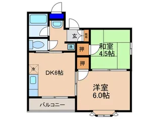 プレジオ室町五条【4階】の間取り