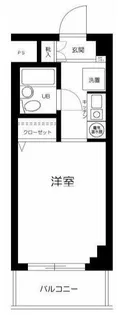 グランデール上野【4階】の間取り