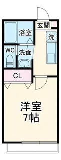レジデンス木更津【1階】の間取り