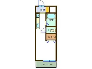 メゾンラベンダー13番館【1階】の間取り