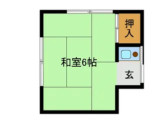 小野荘【2階】の間取り