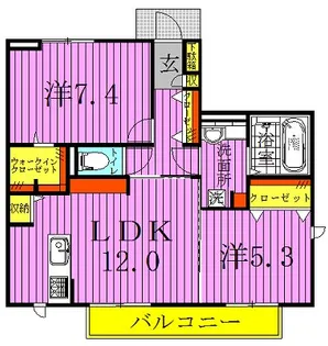 ブリエIII【1階】の間取り
