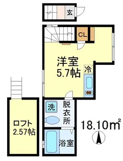 ソシガヤテラス S【2階】の間取り