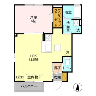 ジョージア【1階】の間取り