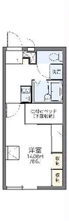 レオパレスカノープス【2階】の間取り