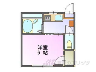 フレグランス京町【1階】の間取り