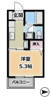 フレグランスNポート【1階】の間取り