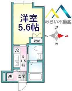 エルム山手【1階】の間取り