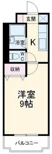サンセゾンノーブル【1階】の間取り