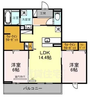 ラフォーレ堺【2階】の間取り