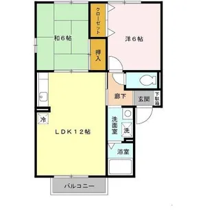 ピュアライフ C棟【2階】の間取り