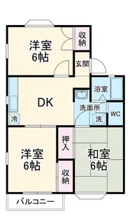 フォレスト本郷A棟【2階】の間取り