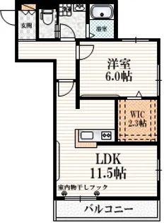ドミール【2階】の間取り
