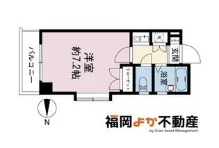 赤坂サードアベニュー【4階】の間取り