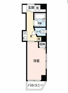 マイナビSTAYミライエ旗の台(ルシエール旗の台)【7階】の間取り