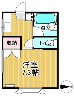 コートオオコシ【2階】の間取り