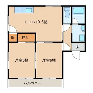 ソフィア壱番館【3階】の間取り