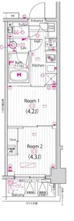 ガーラ雑色グランドステージ【6階】の間取り